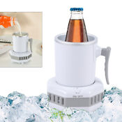 110v Intelligent Fast Refrigeration Machine Cooling Cup Ice Marker Cold Drink