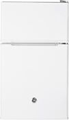 Ge Gde03ggkww 19 Inch Top Freezer Compact Refrigerator White