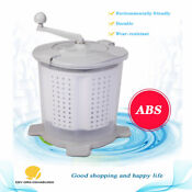 Hand Cranked Washing Machine Spin Dryer Non Electric 2 In1 Rv Laundry Machine