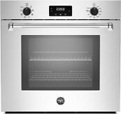 Bertazzoni Masfs30xv 30 Single Electric Wall Oven With 4 1 Cu Ft Capacity