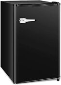 Compact Upright Freezer Mini Freezer With Single Door And Removable Shelves