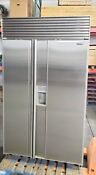 Delayed Ship Refurbished 48 Sub Zero 690 No Flaw Stainless Water Ice Dispenser