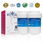 Neptune Ge Mwf Premium Refrigerator Water Filter Smartwater Kenmore 9991 2 Pack