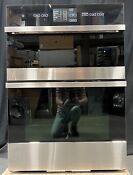Jennair Noir Jmw3430lm 30 Inch Combination Electric Wall Oven With 5 Cu Ft 