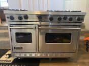 Viking Vgsc4866gss 48 Pro Gas Range Oven 6 Burners Griddle Stainless Video 
