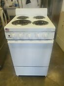 Holiday 20 In 4 Elements 2 4 Cu Ft Freestanding Electric Range