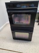 Ge 30 Double Wall Ovens Convection Digital Touch Screen Black Black
