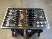 Jenn Air 36 Gas Stainless Steel Downdraft Cooktop Model Jgd3536ws01 Tested 