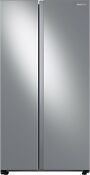 Samsung Rs23a500asr 36 Inch Counter Depth Freestanding Side By Side Refrigerator