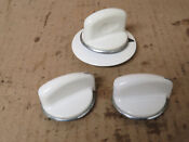 Ge Washer Control Timer Knob Set Part Wh01x10307 Wh11x10049