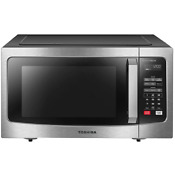 Toshiba Mlem16pst 1 6 Cu Ft Microwave With Inverter Technology Stainless Steel