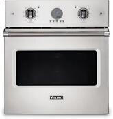 Viking 5 Series 21 27 Inch 4 2 Cu Ft Dual Flow Ss Single Wall Oven Vsoe527ss