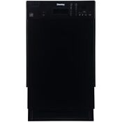 18 Inch Built In Dishwasher 8 Place Settings 6 Wash Cycles