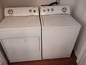 Whirlpool Washer Dryer Set White Standard Size