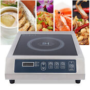1800w Power Commercial Range Countertop Burners Induction Cooktop Hot Plate Us