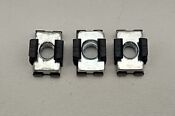  Set Of 3 Oem Ge Wb01x10071 Over The Range Microwave Top Mounting Nut