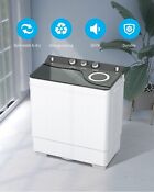 Semi Automatic Home Washing Machine Twin Tubs 26lbs Dryer Apartment Home