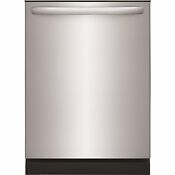 Frigidaire 24 In Stainless Steel Top Control Built In Dishwasher Energy Star
