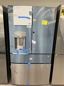Ge Profile Pvd28bynfs 27 9 Cu Ft French Door Refrigerator Damaged
