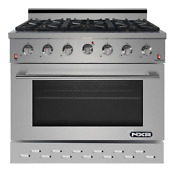 Nxr 36 Inch Stainless Steel Gas Range With Convection Oven Sc3611