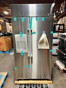 Dacor Professional Dyf42sbiwr 42 Built In Side By Side Refrigerator With Wi Fi