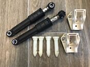 2x Frigidaire Washer Shock Absorber Brackets Pin Assembly 137320300 1