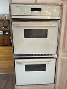 Kitchenaid Double Wall Oven Stove Top Almond Superba Selectra 27