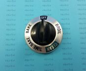 Wb3x465 Vintage Ge Oven Round Top Selector Knob Clean Selection Kn 6a