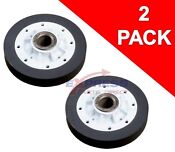  2 Pack 37001042 Speed Queen Dryer Drum Support Rollers Wheel 500214 500214p