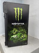 Monster Energy Drink Display Fridge Cooler Commercial Refrigerator Needs Repair