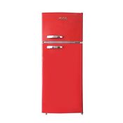 Rca Rfr786 Red 2 Door Apartment Size Refrigerator With Freezer 7 5 Cu Ft Re