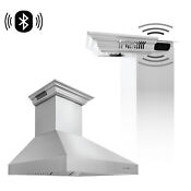 Zline 60 New Stainless Kitchen Wall Range Hood Bluetooth Crown 697crn Bt 60