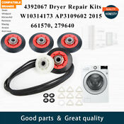 4392067 Dryer Repair Kits Belt Part 661570 For Whirlpool Kenmore Maytag Duet