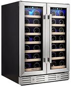 Kalamera 24 Wine Refrigerator 40 Bottle Built In Or Freestanding With Stainless