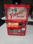 Vintage Looking Red Frostie Soda Can Vending Machine Mini Fridge Tested Working 
