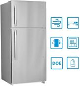 Top Freezer Refrigerator Built In Fridge Reversible Door 18 Cu Ft 30 Top Mount
