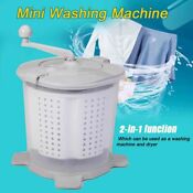6 Lbs Mini Portable Compact Washing Machine Spin Dry Laundry Washer And Dryer