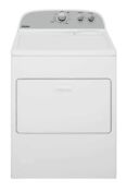 Whirlpool 7 Cu Ft Vented Gas Dryer With Autodry Drying System White