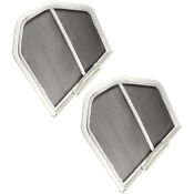 2 Pack Hqrp Dryer Lint Screen Filter Catcher For Maytag Mde Med Mgd Ml Series