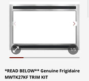 Trim Kit Microwave Frigidaire Mwtk30kb 30 Inch Countertop Black Has A Dent 