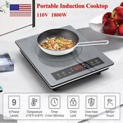 One Burner Induction Cooktop Electric Cooktop Electric Hot Plate Touch Control