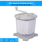 2 In 1 Compact Portable Washer Dryer Hand Powered Washing Machine Manual Dryer