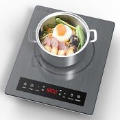 Smart Induction Cooktop Burner Electric Cooktop Electric Hot Plate Touch Screen