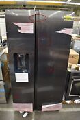 Samsung Rs27t5200sg 36 Black Stainless Side By Side Refrigerator Nob 132444