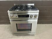 Dacor 30 Dr30d Ng Professional Dual Fuel Range 4 Burners Stainless 2 