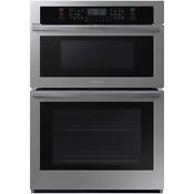 Samsung Nq70t5511ds 30 Smart Microwave Combination Wall Oven In Stainless Steel