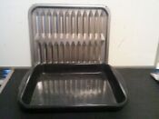 Broiler Broil Pan Rack 12 W X 15 L Large For Range Oven Stove New 3