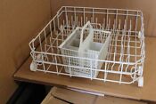 Kenmore Dishwasher Lower Rack W Basket Good Cond Part Wd28x0305 Wd28x0265