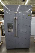 Ge Caf Csb48yp2ns1 48 Stainless Built In Side By Side Refrigerator Nob 135321