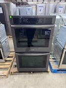 Samsung 30 Built In Double Wall Oven Nv51t5511dg Black Stainless Steel New